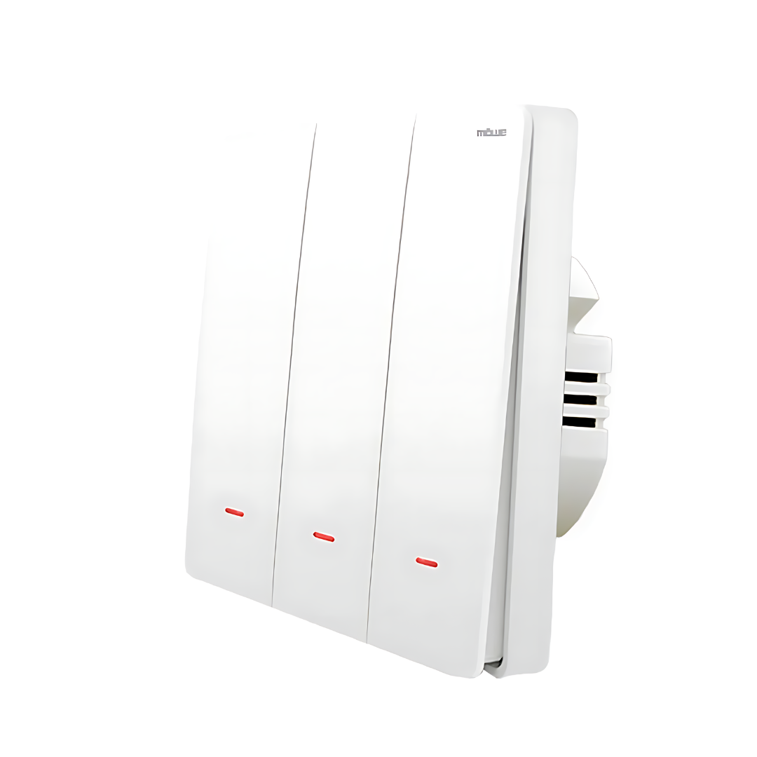 Mowe Zigbee Smart Switch – Triple Rocker white