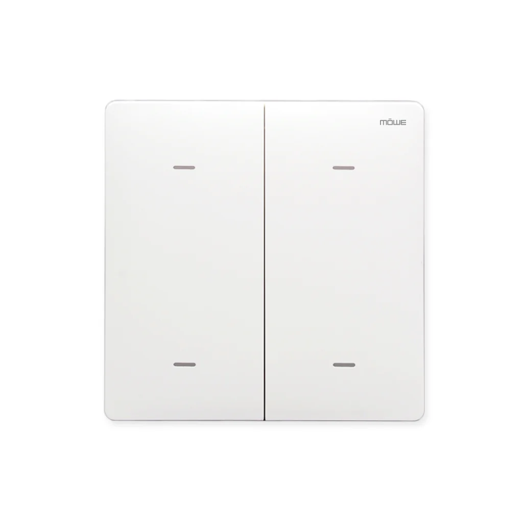 Zigbee Scene Smart Switch 4 Gang White