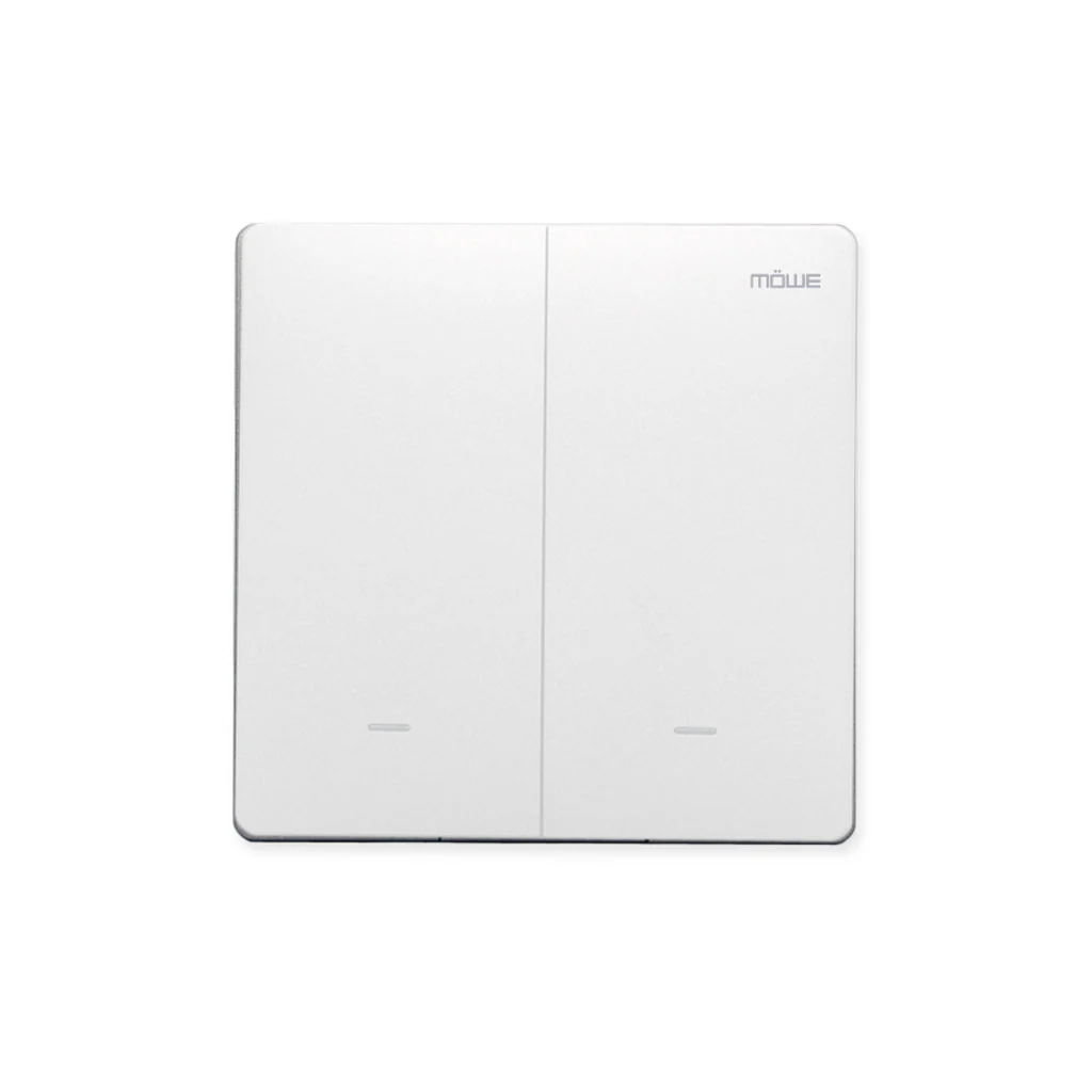 Zigbee Smart Switch Double Rocker White